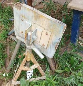 lot 274 image: Two Smaller Adjustable Outboard Motor Stands