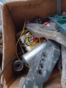 lot 362 image: Box of Assorted Outboard Motor Parts