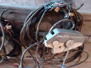 lot 368 image: Two Homelite Safety Mate and Fisher-Pierce Bearcat Controls, and Accessory Terminal Boxes