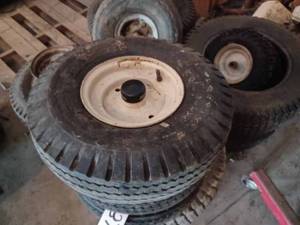 lot 377 image: Three New Good Year Hi-Lander GT Tires Size 5.70 - 8s