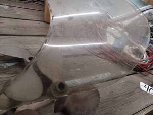 lot 407 image: Used 62-inch Curved Glass Windshield