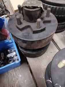 lot 416 image: Nine Pair of Trailer Axle Spindles and One Single Spindle