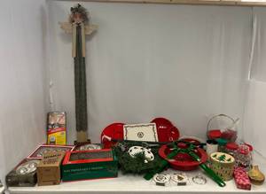 lot 42 image: Large Group Of Misc. Christmas Items