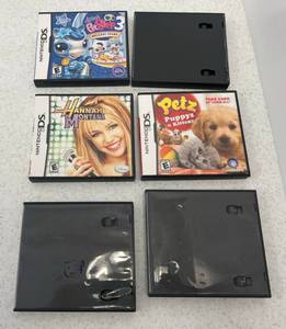 lot 76 image: Group Of Nintendo Ds Games Including Hannah Montana, PetShop 3, Pets, Smart Girls, Wildlife Vet And Zhu Zhu Puppies