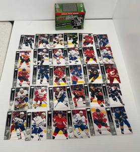 lot 80 image: Upper Deck 2021-22 Series Two Hockey Trading Cards With Box (Box Empty)