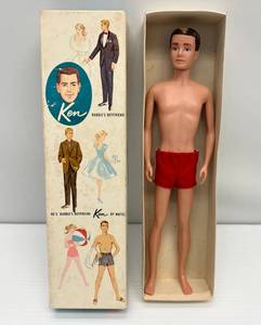 lot 95 image: Vintage Barbie Boyfriend Ken Doll In Original Box