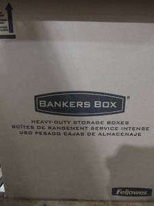 Bankers Box 7150001 Filing Storage Box with Locking Lid