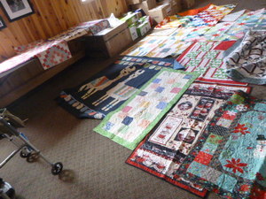 Handmade Quilts and Welcome Dcor