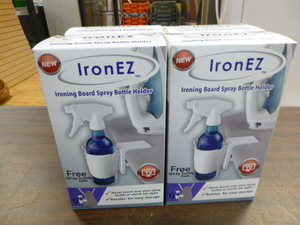 4 IronEZ Ironing Board Spray Bottle Holders