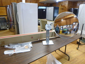 Bulletin Boards and Mirror