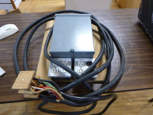 Electrical Box with Cord