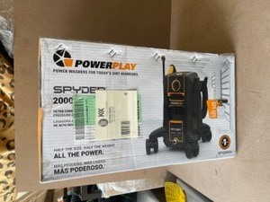 Powerplay SPYDER 2000 PSI 1.4 GPM Cold Water Electric Pressure Washer