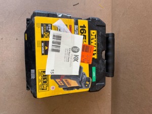 DEWALT 165 ft. Red Self-Leveling Cross-Line Laser Level with (3) AA Batteries & Case