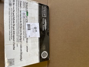 American Lawn Mower Company 14 in.16 in. Reel Lawn Mower Grass Catcher