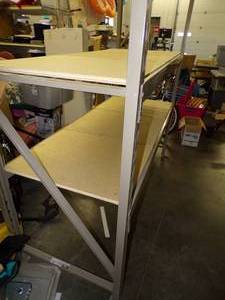8 Heavy Duty Shelving with 2 Shelves