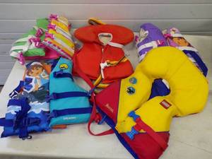 5 Child Life Jackets