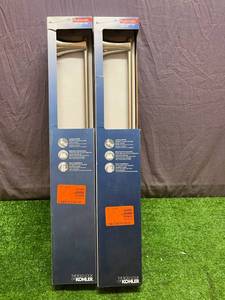 lot 59 image: 2 - 24 Towel Bars Brushed Nickel