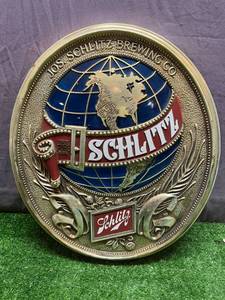 lot 75 image: Schlitz Beer Sign