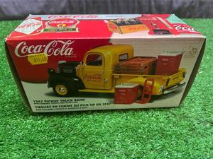 lot 128 image: Coca-Cola 1947 Pickup Truck Bank