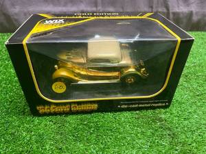 lot 141 image: Wix Filters 1934 Ford 24 Karat Gold Plating 125 Scale