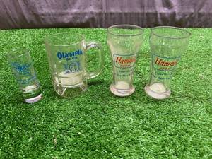 lot 174 image: Hamms Beer & Olympia Beer Glasses