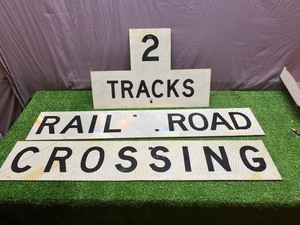 lot 214 image: Decommissioned Road Signs