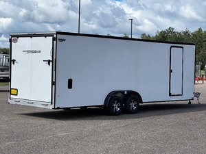 2022 FOREST RIVER LIGHTNING 7X24 ENCLOSED CARGO TRAILER NO RESERVE