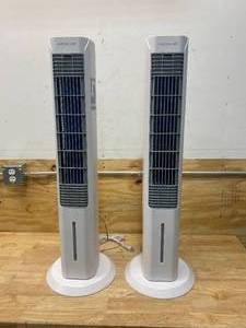 Lot of 2 ARCTIC AIR Towers (selling as oscillating fans)