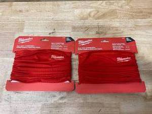 MILWAUKEE Lot of 2- Red Multi-Functional Neck Gaiters