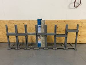 Lot of 7- Custom Built Wooden Store Displays