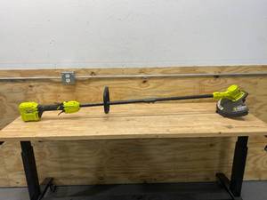 RYOBI ONE HP 18V Brushless 13 in. Cordless Battery String Trimmer (Tool Only)