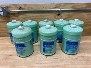 KUTOL Lot of 8 Containers of- Super-Scrub Hand Cleaner with Scrubbers (one gal each)