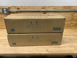 QUOIZEL Lot of 2- Juliana 22.125-in 3-Light Bronze Transitional Vanity Lights