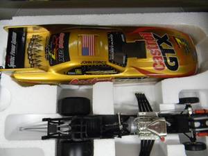 ACTION RACING MAC TOOLS MOTORSPORTS 124 SCALE - JOHN FORCE CASTROL GTX 7 TIME CHAMPION LIMITED EDITION P249829254 1998 MUSTANG FUNNY CAR - NHRA - AWESOME PIECE - NEW IN BOX - SEE PICTURES