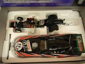 ACTION RACING 124 SCALE - JOHN FORCE #1 CASTROL GTX 11 X CHAMPION LIMITED EDITION MAC TOOLS 1 OF 1800 2002 MUSTANG FUNNY CAR - NHRA - AWESOME PIECE - NEW IN BOX - SEE PICTURES