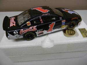 ACTION RACING 124 SCALE - DALE EARNHARDT JR.  #1 COCACOLA POLAR BEAR 1998 MONTE CARLO ELITE LIMITED EDITION - AWESOME PIECE - NEW IN BOX - SEE PICTURES