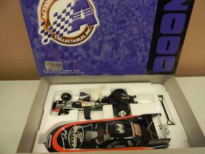 ACTION RACING 124 SCALE - AL HOFMANN - JIM DUNN RACING 50TH ANNIVERSARY MOON EYES 2000 FIREBIRD FUNNY CAR LIMITED EDITION 1 OF 7,680 100180 - AWESOME PIECE - NEW IN BOX - SEE PICTURES