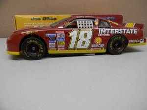 ACTION JOE GIBBS RACING 124 SCALE - BOBBY LABONTE PRO FOOTBALL HALL OF FAME 1996 STOCK CAR LIMITED EDITION - AWESOME PIECE - NEW IN BOX - SEE PICTURES