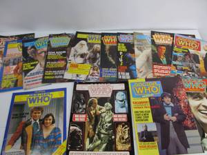 lot 31 image: Group of Vintage DR. WHO Magazines