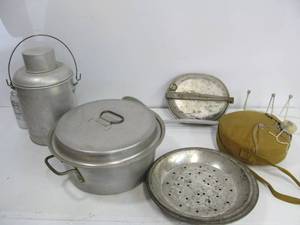 lot 143 image: Vintage Military & Other Metalware