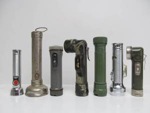 lot 106 image: Nice Group of Vintage Flashlights