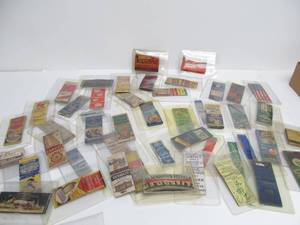 lot 108 image: Lot of Assorted Vintage Advertising Matchbooks