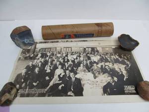 lot 125 image: Large Vintage 1933 Worlds Fair Company Photo - Siebel Institute of Technology - In Original Shipping Tube