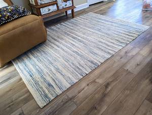 lot 5A image: Threshold Jute Blend Area Rug