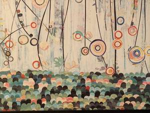 lot 22A image: Framed Blooming Meadow Print by Chandra Boggs