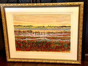 lot 25 image: Beautiful Landscape Signed and Numbered Framed Print