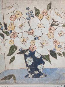 lot 44 image: Shabby Chic Floral Print