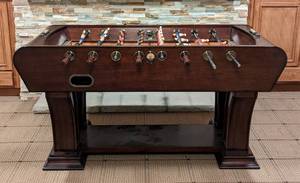 lot 109 image: Wells Universal Foosball Table