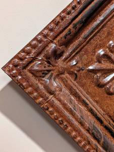 lot 112 image: Rustic Style Wall Mirror
