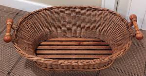 lot 125 image: Pair of Decorative Woven Baskets